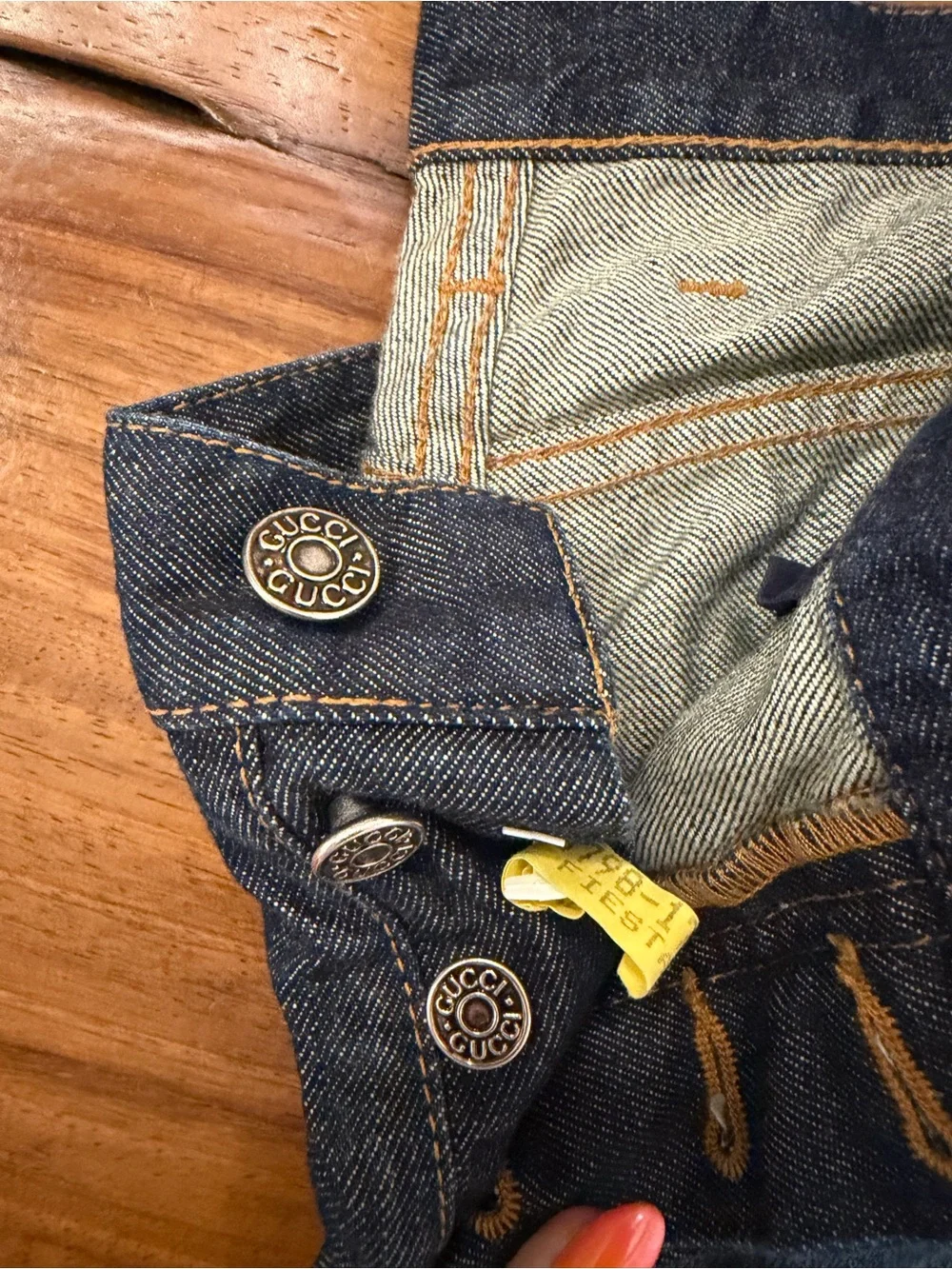 Gucci Slim Straight Jeans in Washed Blue